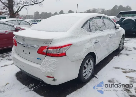 2014 Nissan Sentra Fe+ S из США, поврежденный, VIN 3N1AB7AP4EY323843
